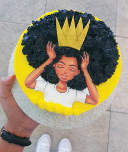Natural goddess cake