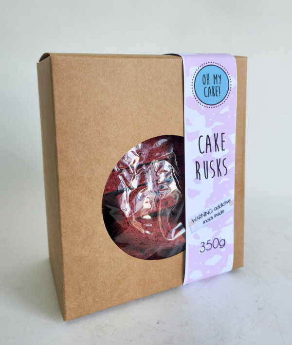 Best Ever Rusks in Red Velvet