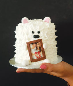 Personalised Love Bear Cake