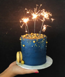 Sparkle glitz cake