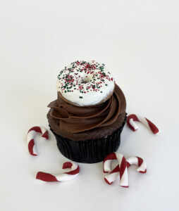 Coffee and Xmas Cupcake