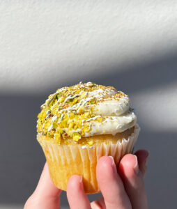 Pretty Pistachio Cupcake
